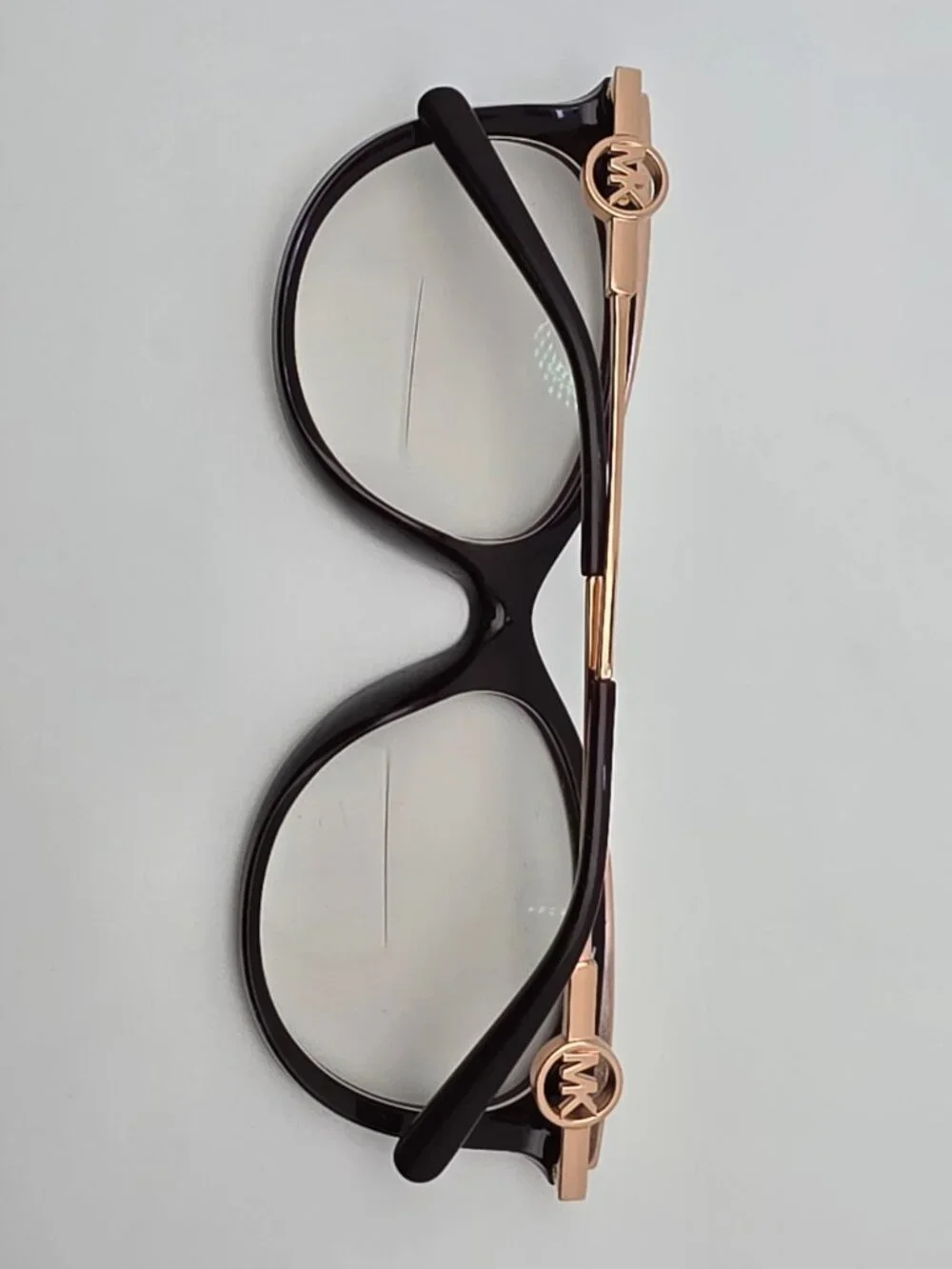 Michael Kors MK4089U 3344 Ajaccio Cordovan Gold Cat Eye Eyeglasses Frame 53mm